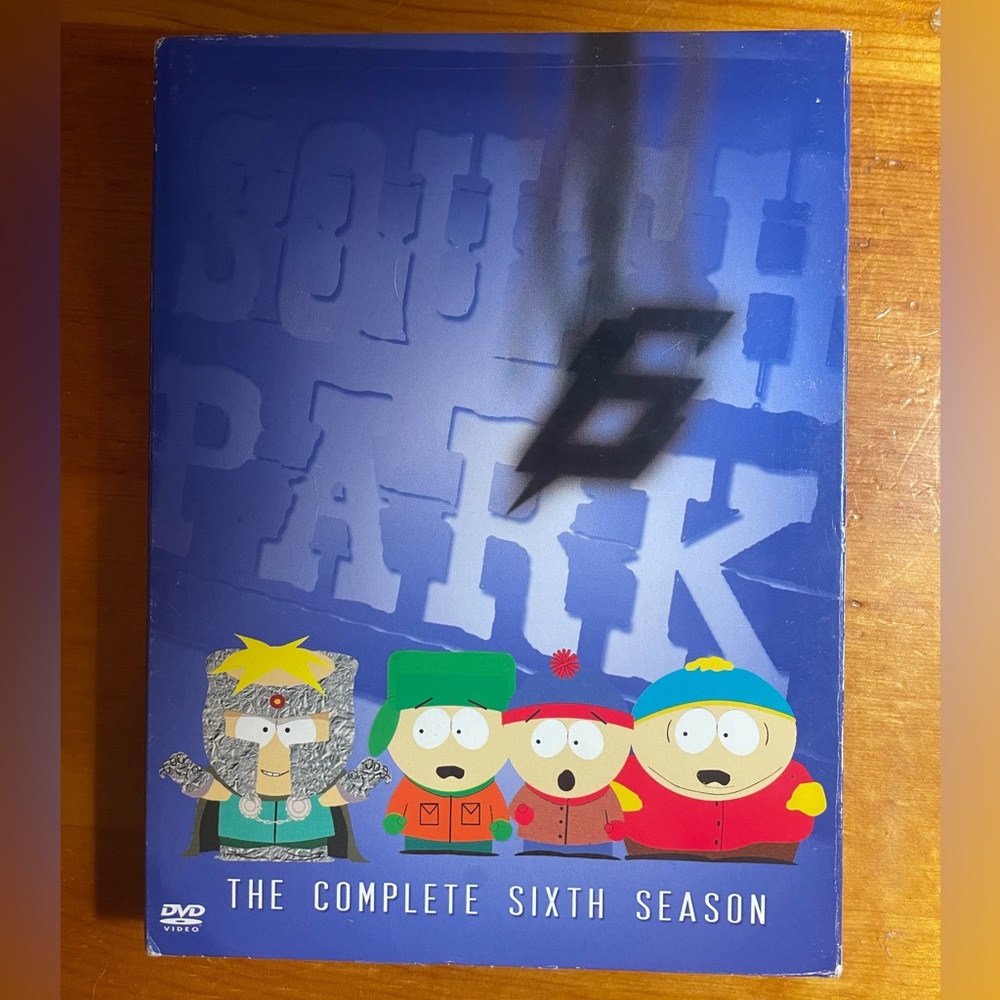 South Park Complete 6th season Dvd